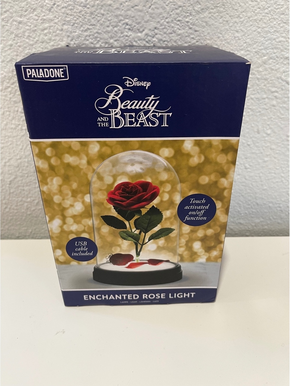 Disney Beauty and the Beast Enchanted Rose Light